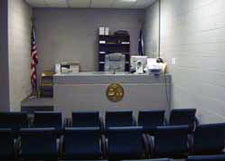 Courtroom at Detention Center